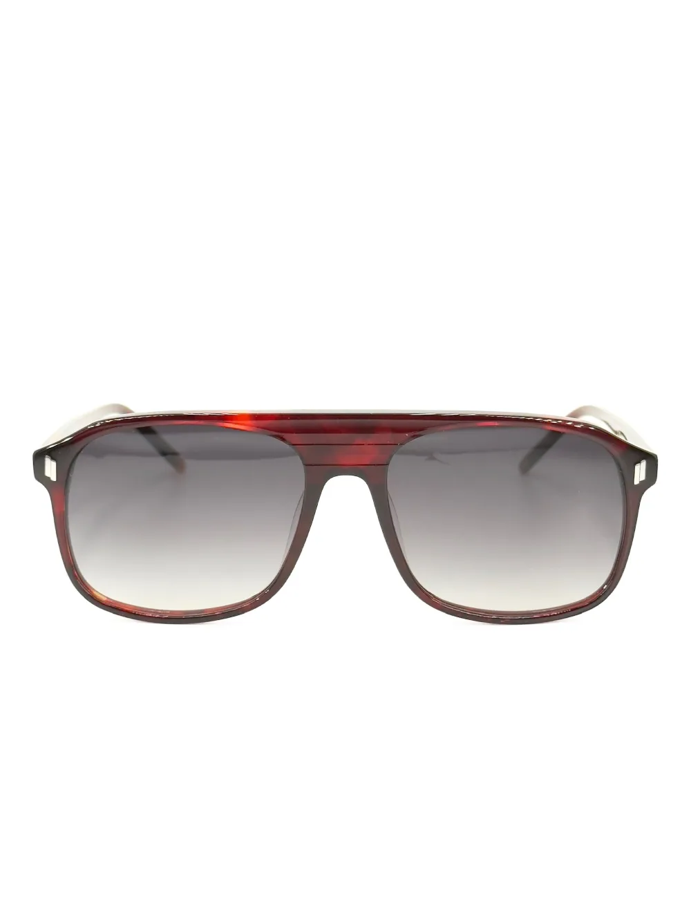 Lesca lentes de sol con armazón oversize estilo carey | marrón | Image 1