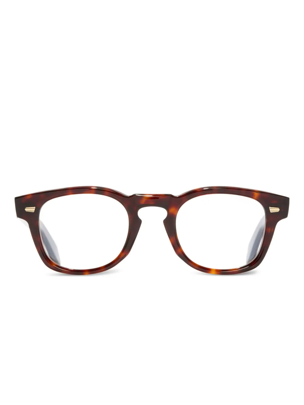 Cutler & Gross lunettes de vue à effet écailles de tortue | rouge | Image 1