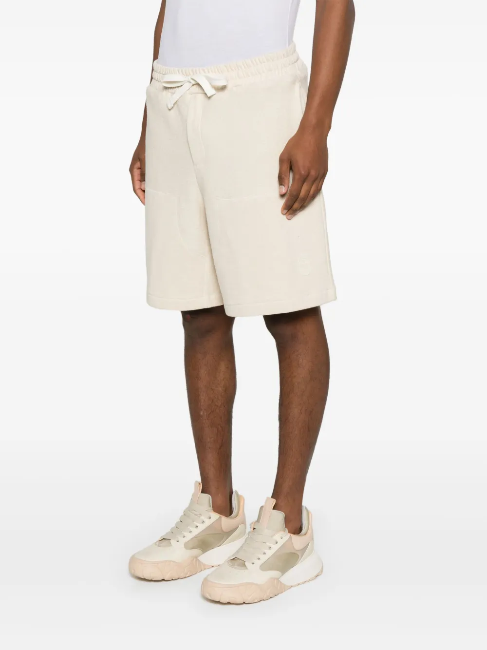 Alexander McQueen Shorts met trekkoord Beige