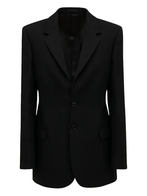 WARDROBE.NYC buttoned notch-lapel blazer