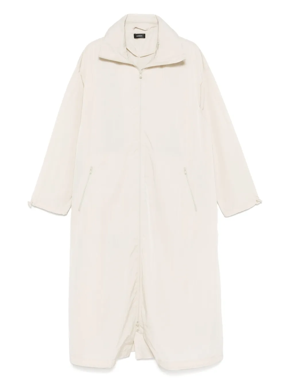 Shop Wardrobe.nyc Spread-collar Raincoat