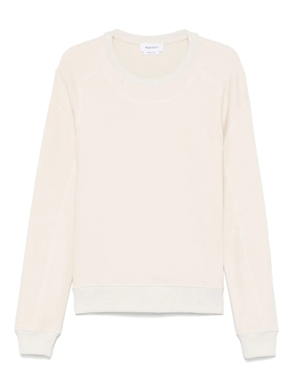 Alexander McQueen sudadera con cuello redondo | neutro | Image 1