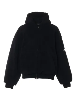 Balenciaga Pre-Owned 2024 エコファーパーカー | ブラック | FARFETCH JP