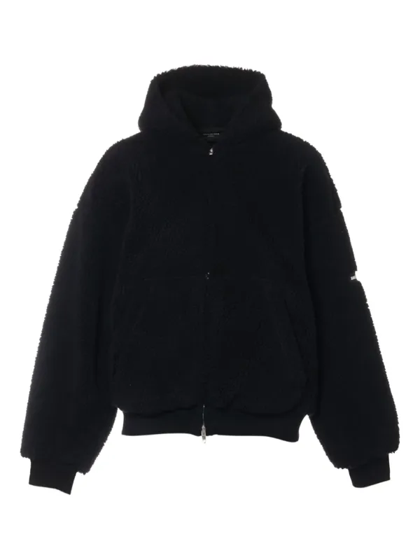 Balenciaga Pre-Owned 2024 エコファーパーカー | ブラック | FARFETCH JP