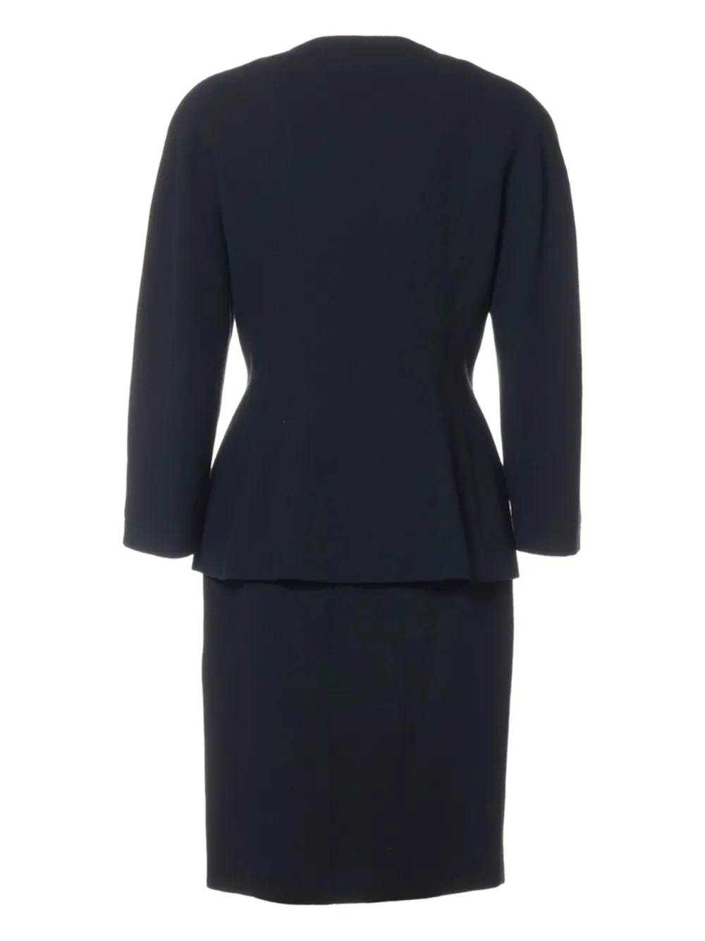 CHANEL Pre-Owned 1990s Interlocking CC-buttons skirt suit | Image 2