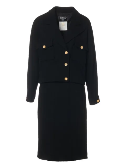 CHANEL Pre-Owned 1990s wool suit