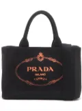 Prada Pre-Owned 2010-2024 Canapa tote bag - Black