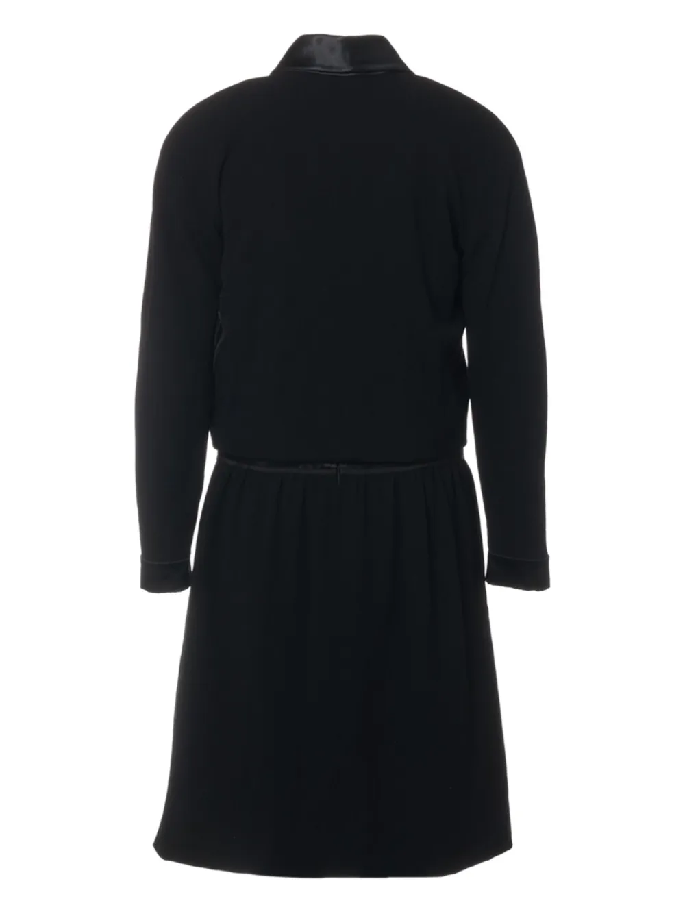 Pre-owned Chanel 1990s Wool Midi Dress Set