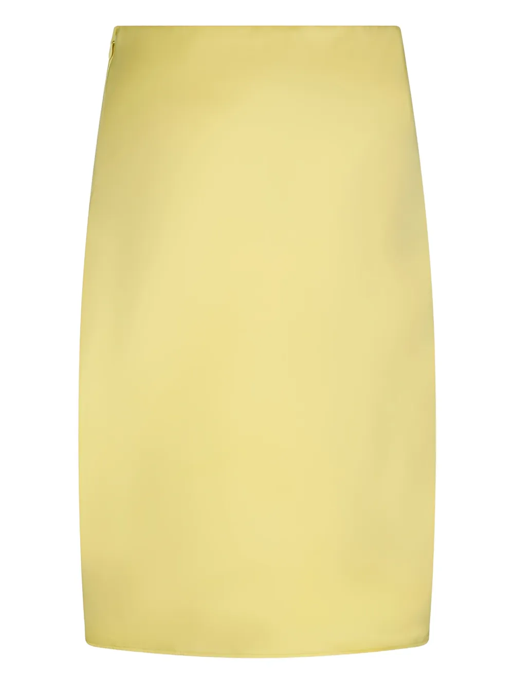 DES PHEMMES side-slit sequin-embellished midi skirt - Geel