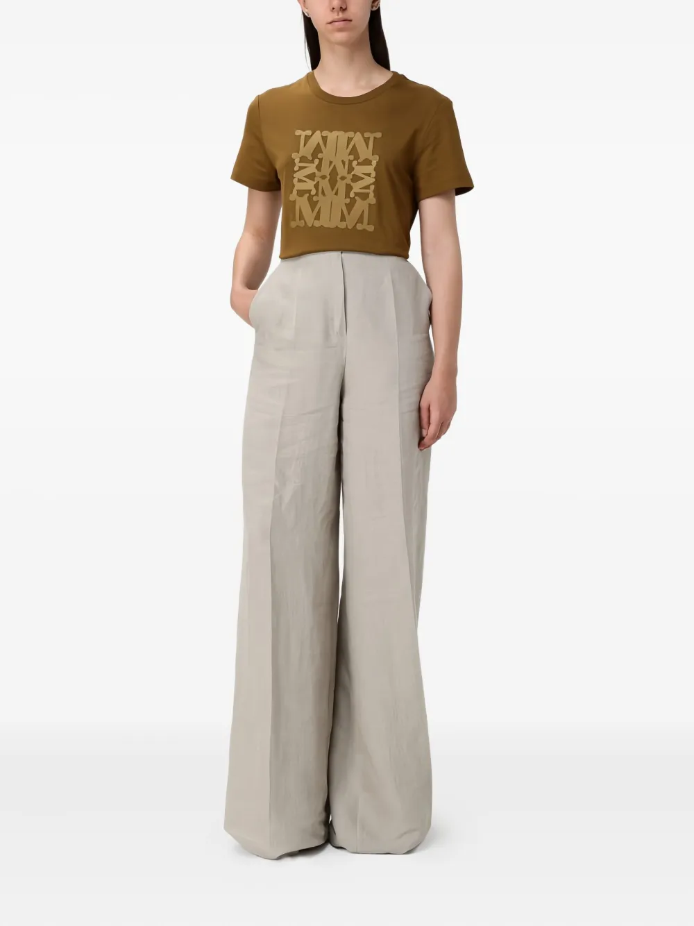 Max Mara embroidered-motif T-shirt | T-Shirts | Image 2