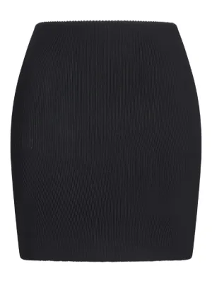 DOLCE&GABBANA　金ボタン　ウール　レオパード　スカート　二重 DOLCE&GABBANA 金ボタン ウール レオパード スカート 二重