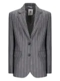 PT Torino pinstripe two-button blazer - Grey