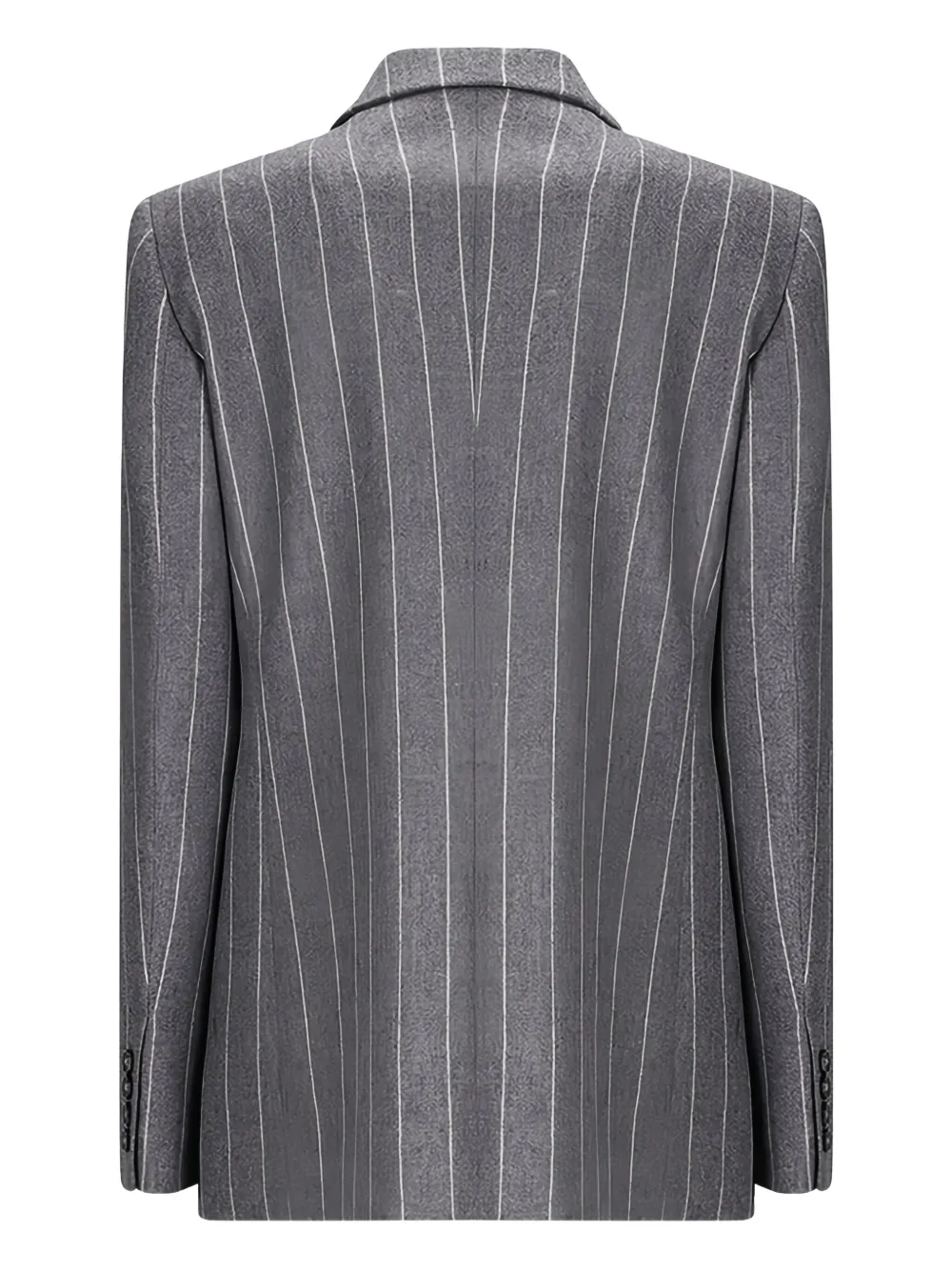 PT Torino Blazer met krijtstreep en twee knopen Grijs