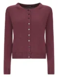 Canessa button-front cardigan - Red