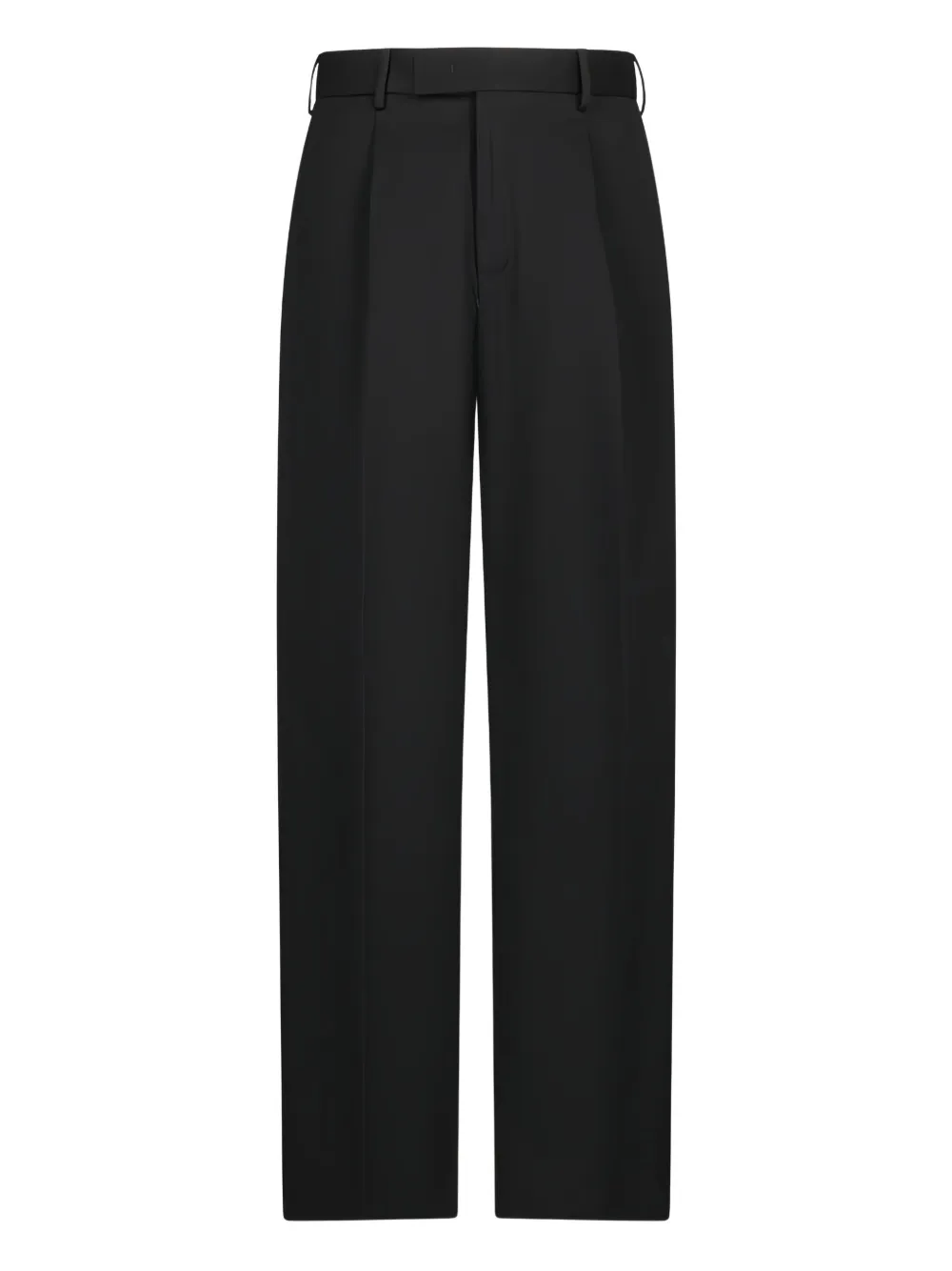 Pt Torino Single-pleat Trousers In Black