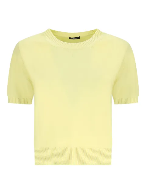 Canessa short-sleeve knitted top