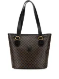 Céline Pre-Owned 1997 Macadam Coated Canvas tote bag - Black