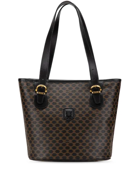 Céline Pre-Owned 1997 Macadam Coated Canvas tote bag