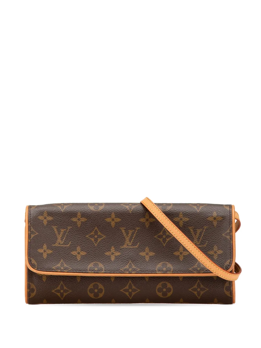 Louis Vuitton Pre-Owned 2001 Monogram Pochette Twin GM crossbody bag - Louis Vuitton Pre-Owned 2001 Monogram Pochette Twin GM crossbody bag -