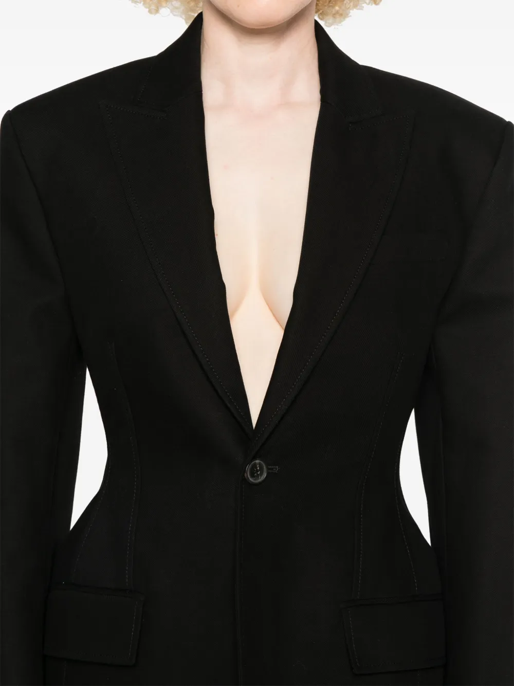 Shop Wardrobe.nyc Single-breasted Blazer