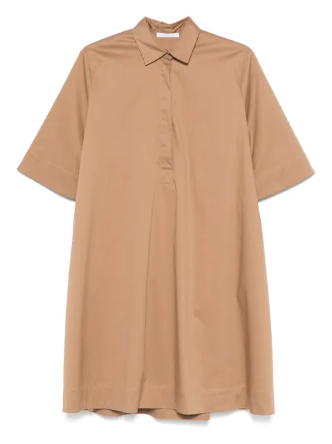 Cenere GB button-fastening dress