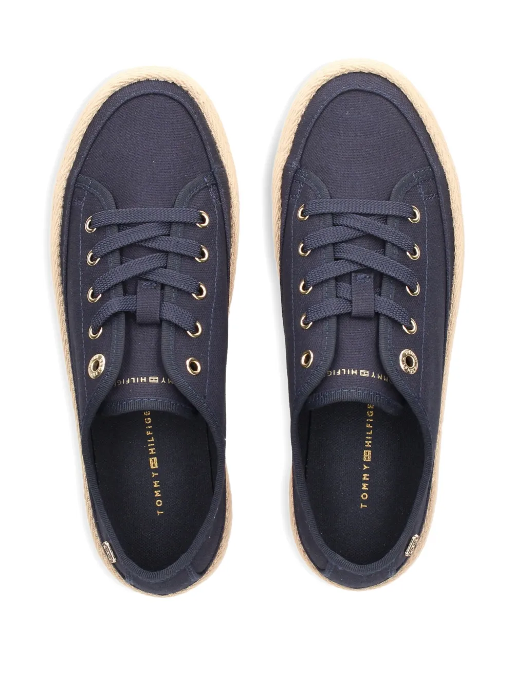 Tommy Hilfiger Canvas Platform Sneakers