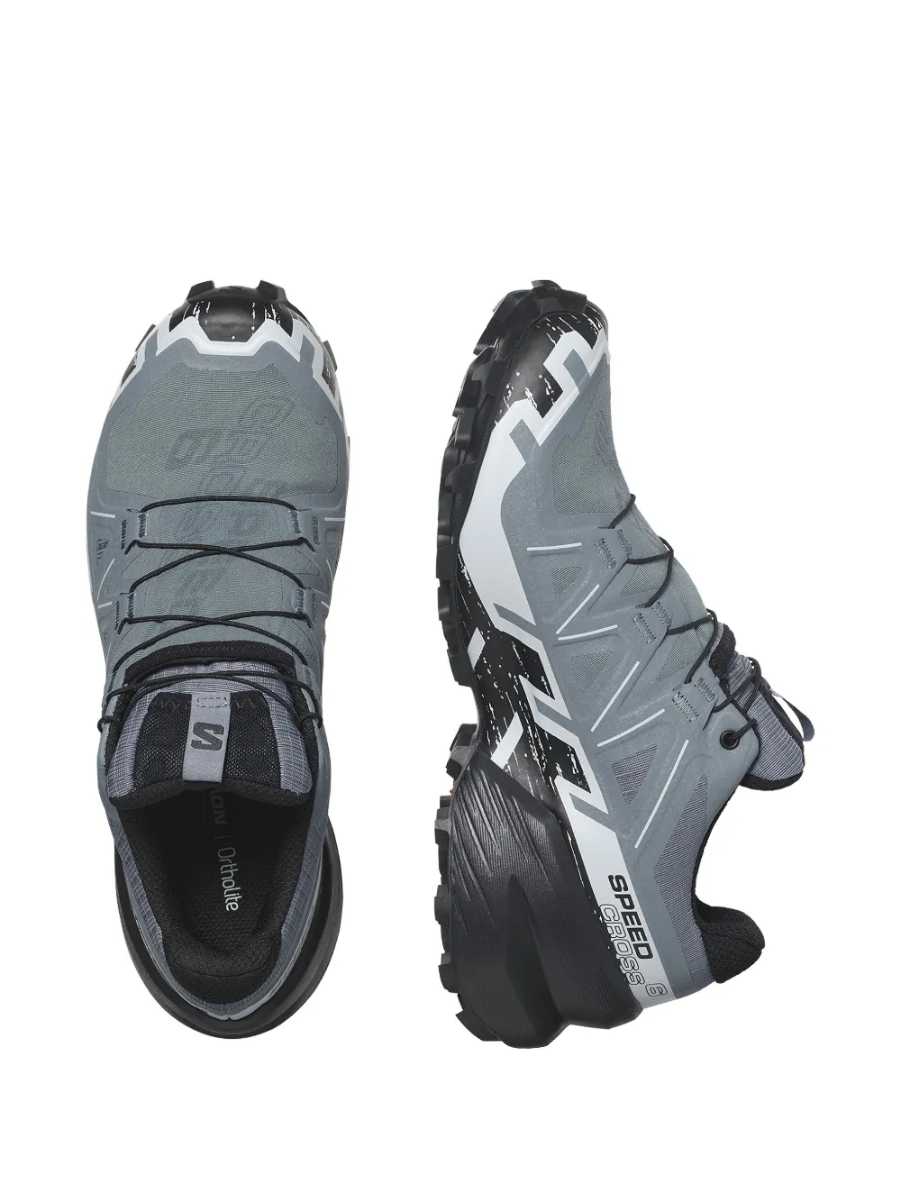 Salomon contagrip trail running shoes Grey