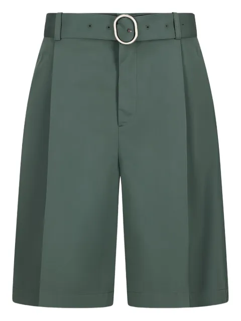 Jil Sander short à taille ceinturée