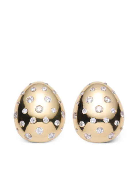 Magda Butrym crystal-embellished earrings