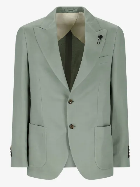 Lardini patch-pocket jacket