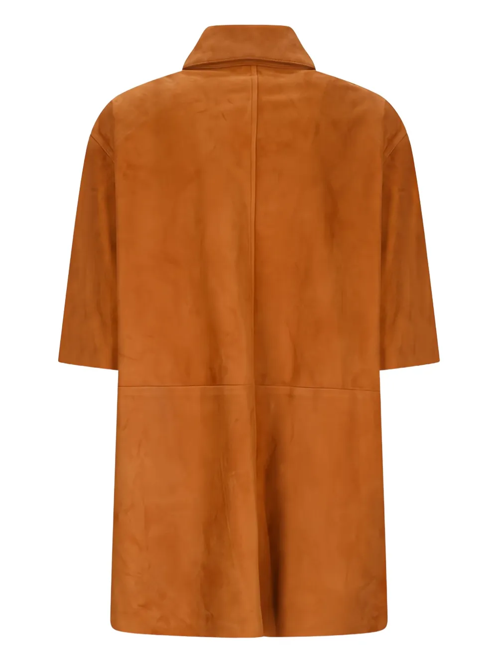 DARKPARK suede buttoned shirt - Beige