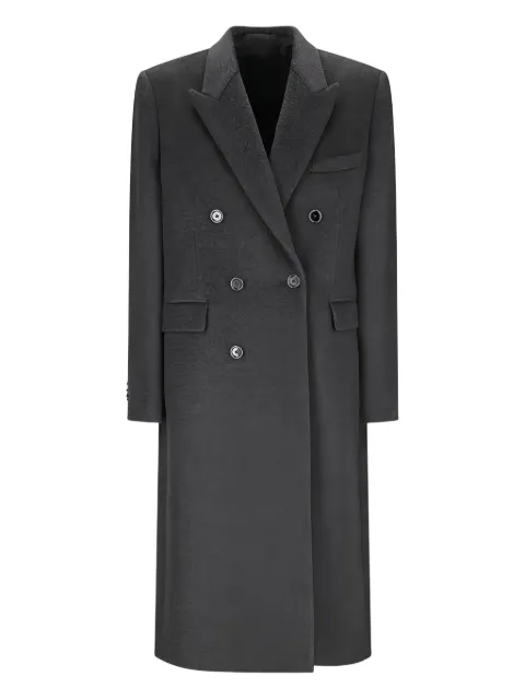 Lardini double-breasted wool coat
