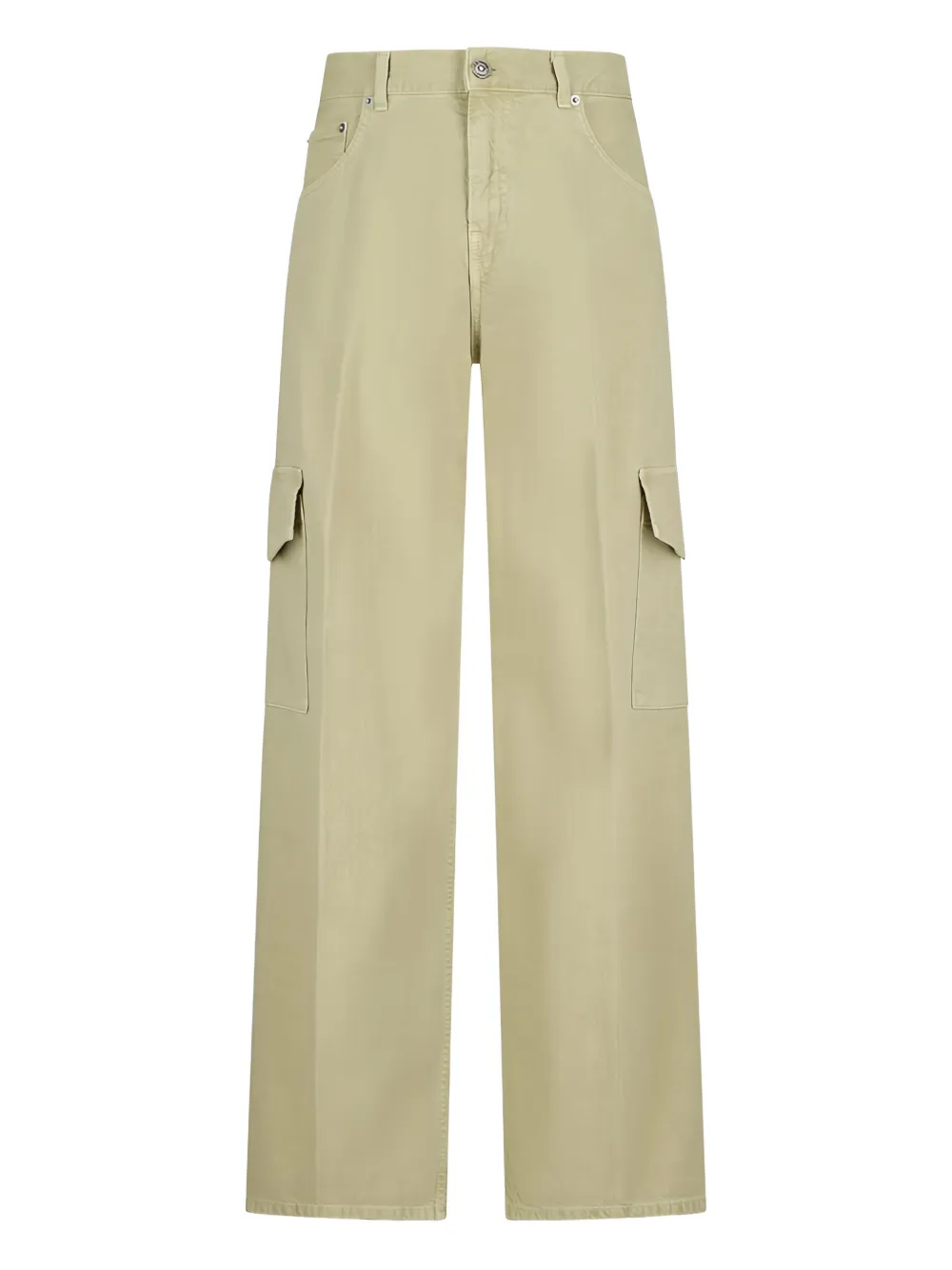 Haikure cargo twill jeans | Green | Image 1