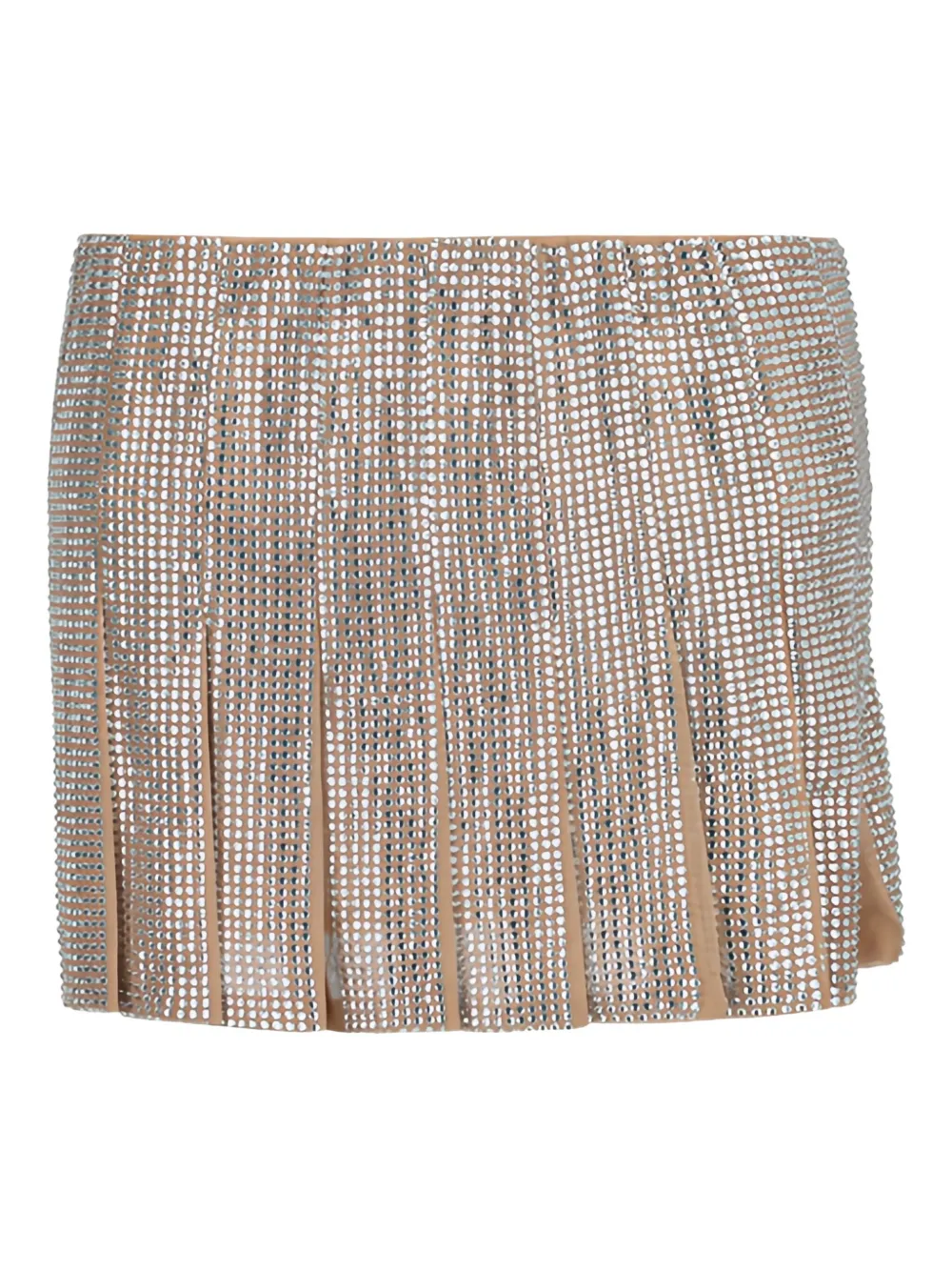 crystal-embellished skirt