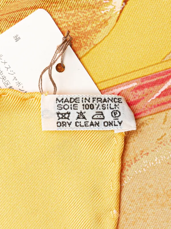エルメス　Jardin Créole シルクスカーフ Hermès Jardin Créole Silk Scarf