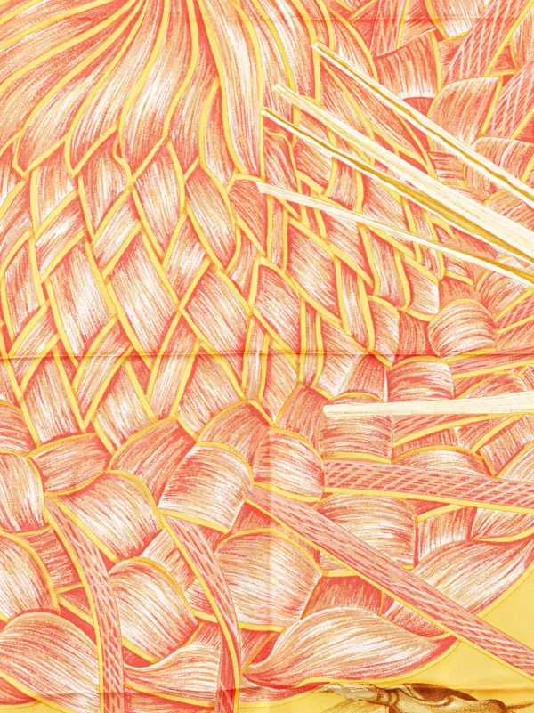 エルメス　Jardin Créole シルクスカーフ Hermès Jardin Créole Silk Scarf