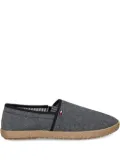 Tommy Hilfiger chambray slip-on espadrilles - Blue