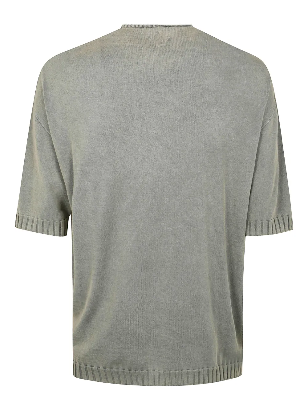 Shop Md75 Ribbed-trim T-shirt