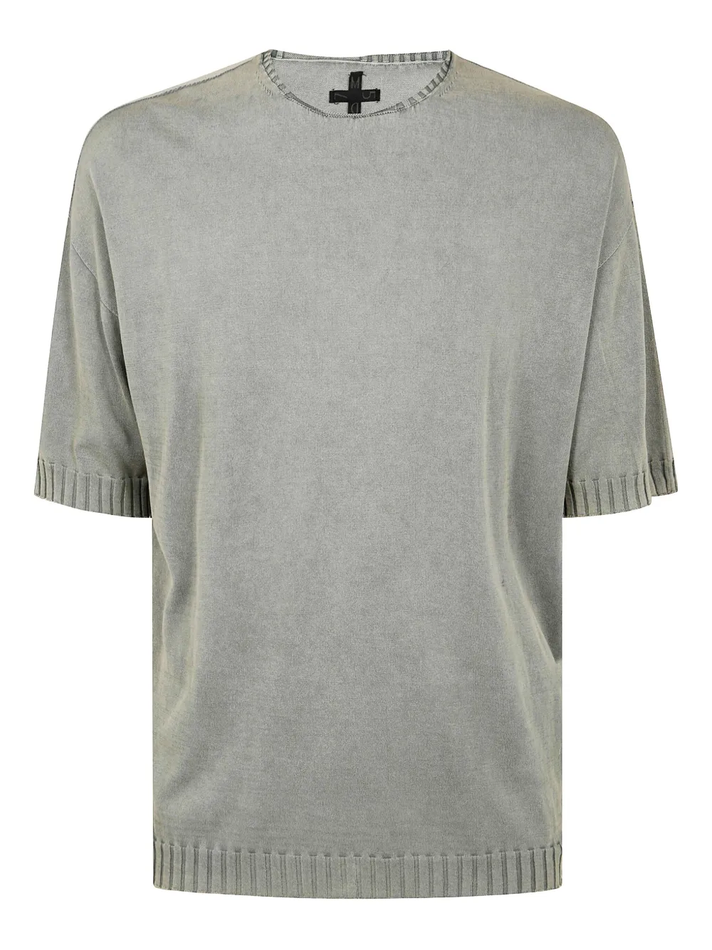 Shop Md75 Ribbed-trim T-shirt