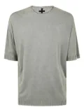MD75 ribbed-trim T-shirt - Neutrals
