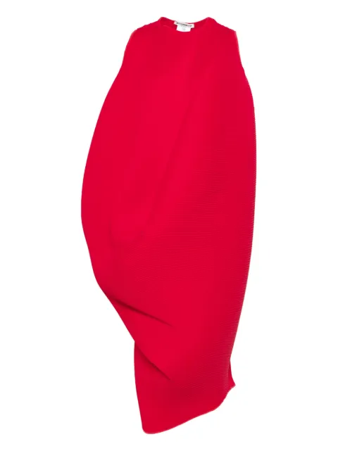 Melitta Baumeister robe mi-longue à design asymétrique