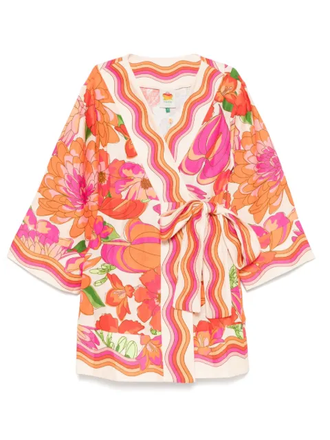 FARM Rio linen mini dress