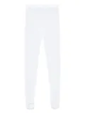 WARDROBE.NYC embroidered-lace trousers - WHT BIANCO