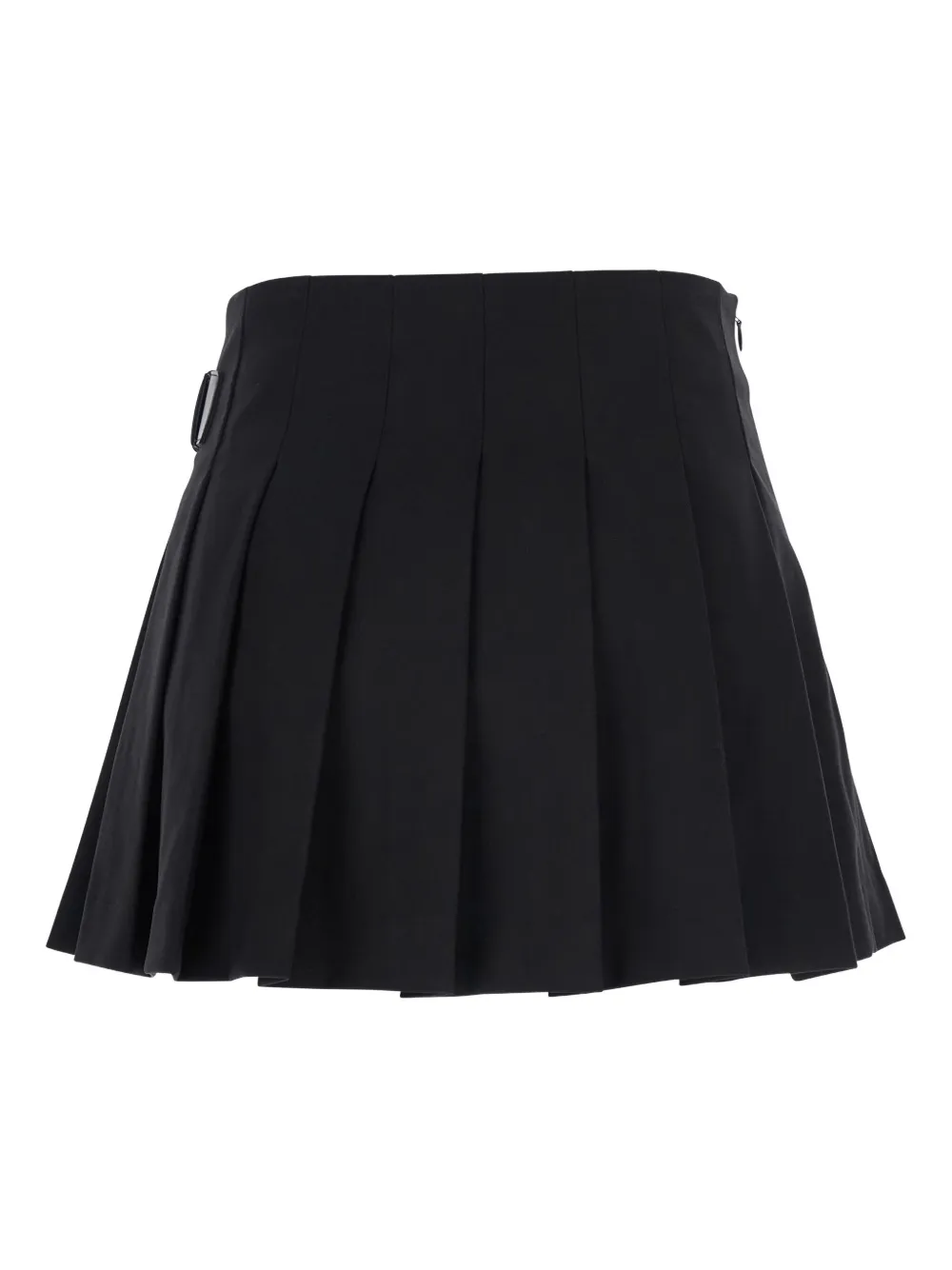 DUNST pleated mini skirt - Zwart
