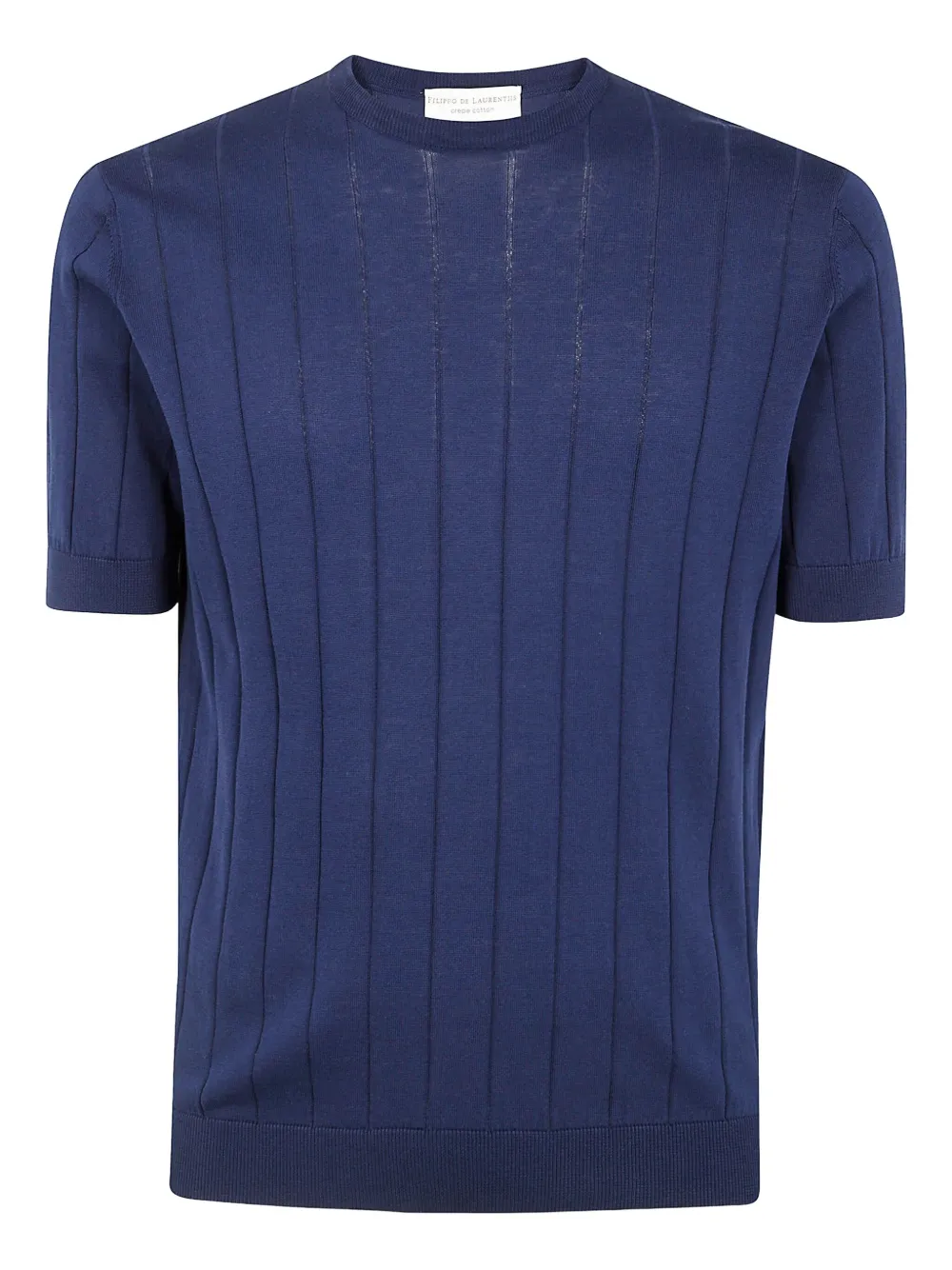 Filippo De Laurentiis Gebreid T-shirt Blauw