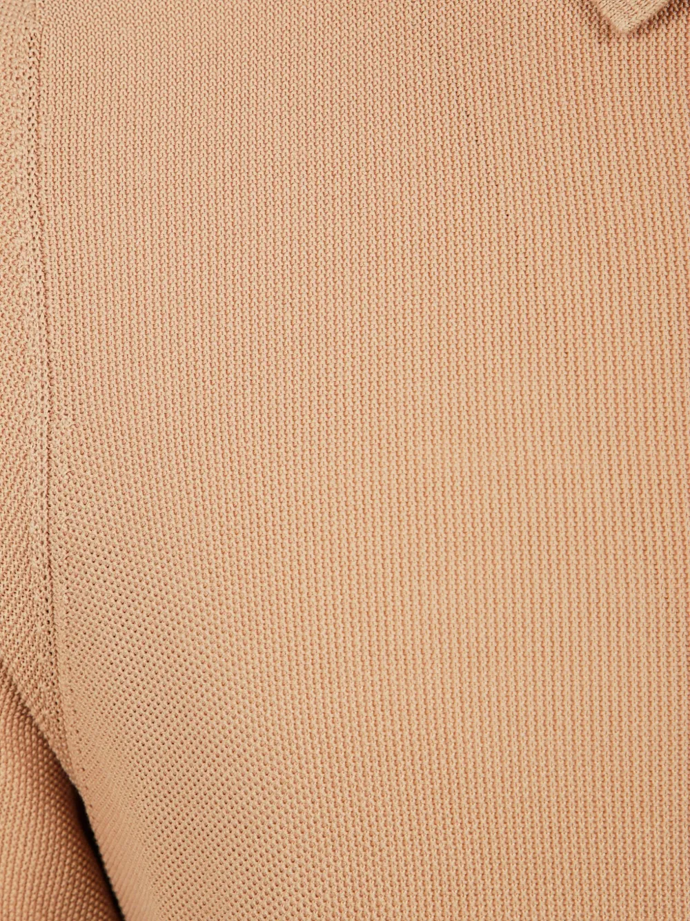 Filippo De Laurentiis Gebreid poloshirt Bruin