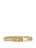 GIANNI CHIARINI metallic-effect belt - Gold