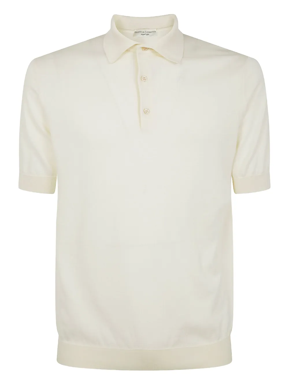 knitted polo shirt
