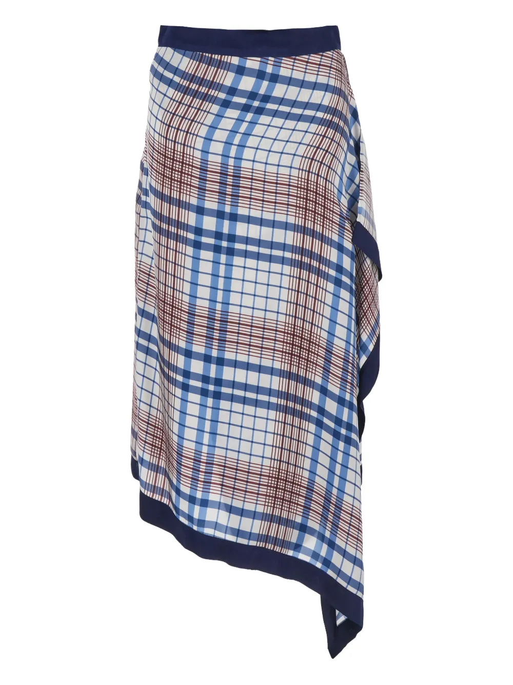 Jucca falda midi con diseño asimétrico | azul | Image 1