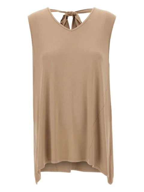 kaos top con cuello en V